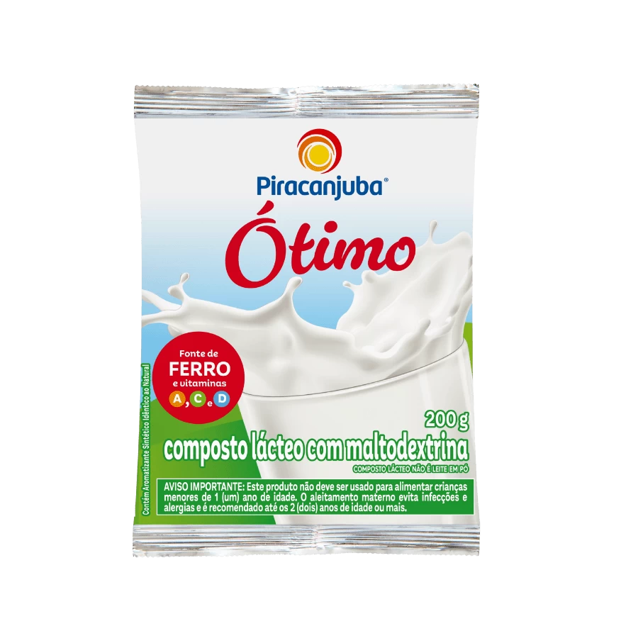 Produto Composto Lácteo com Maltodextrina Piracanjuba Ótimo 200g
