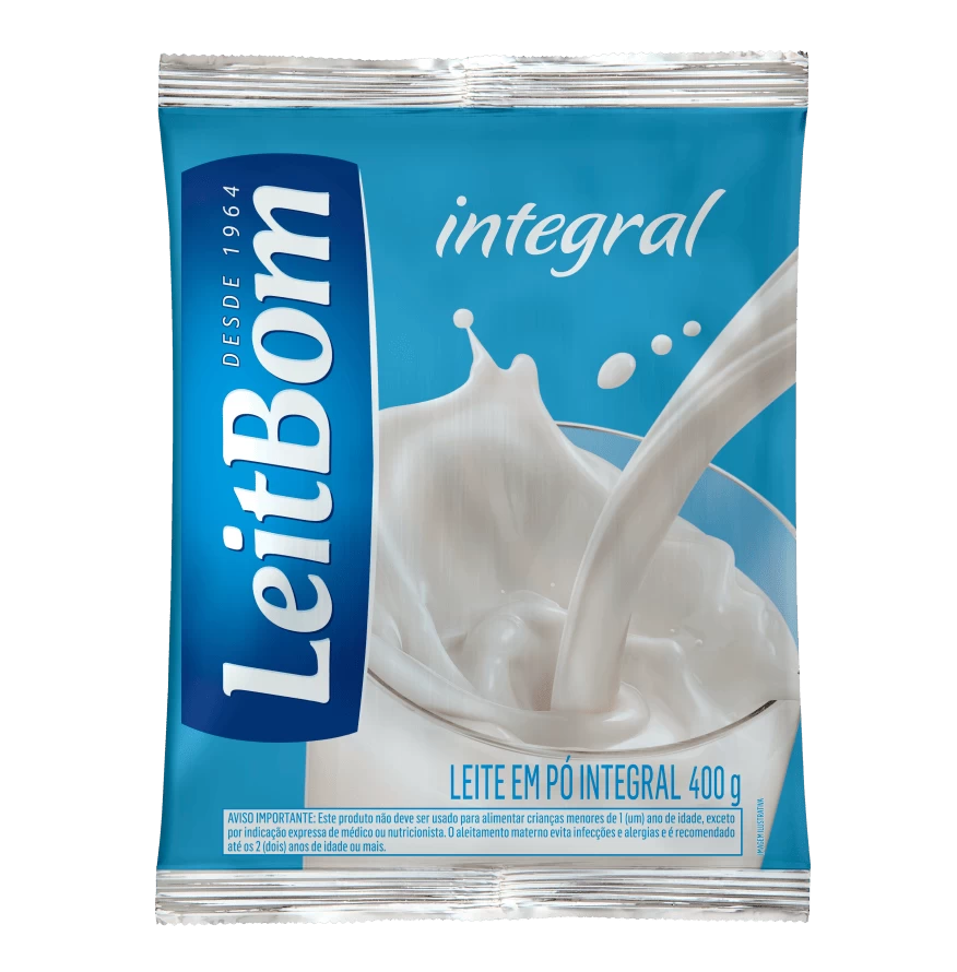 Produto Leite em Pó Integral Instantâneo 400 g