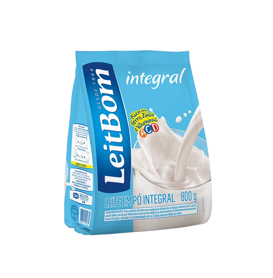 Produto Leite em Pó Integral 800 g