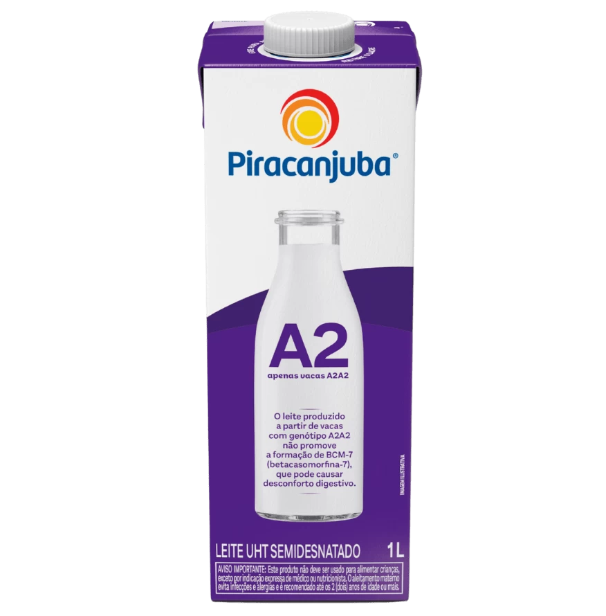 Produto Leite Piracanjuba Semidesnatado A2 1 L