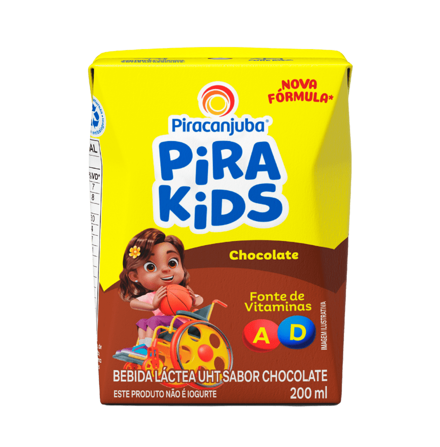 Produto Achocolatado Piracanjuba Pirakids 200 ml