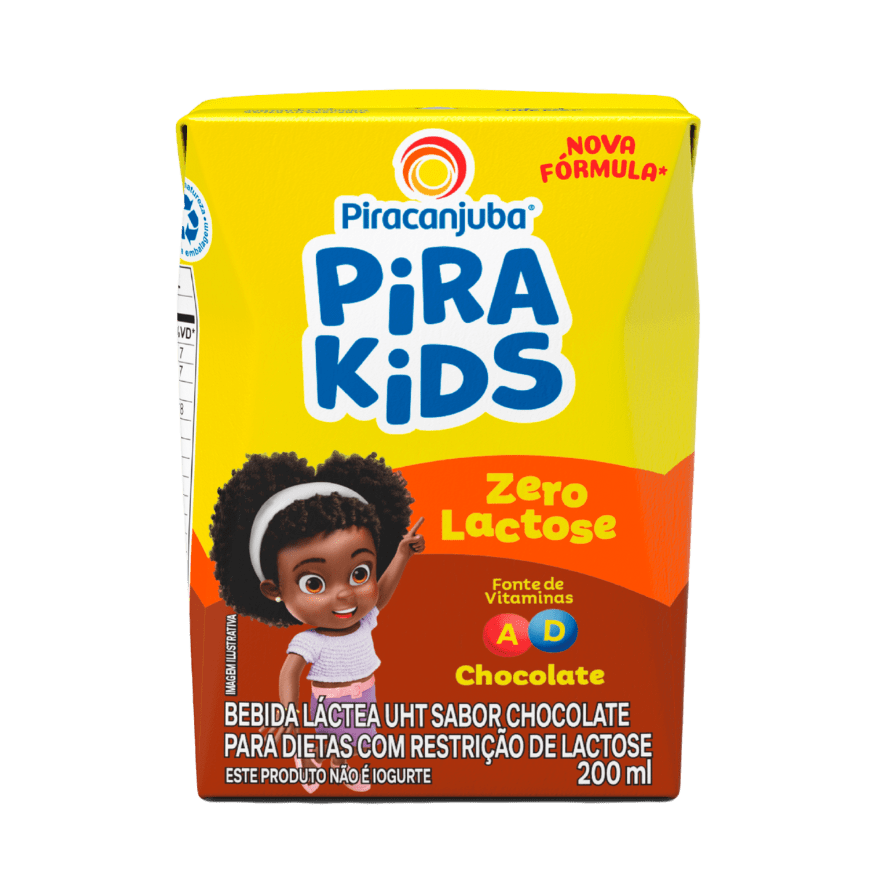 Produto Achocolatado Piracanjuba Pirakids Zero Lactose 200 ml