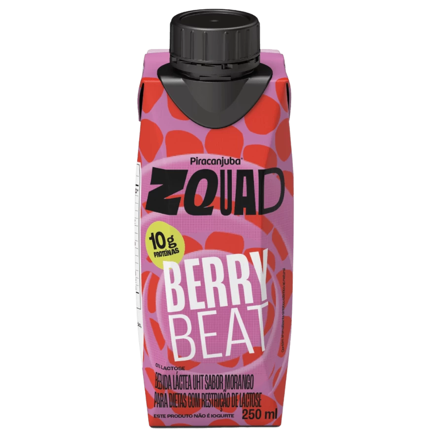 Produto Piracanjuba ZQUAD Berry Beat 250 ml