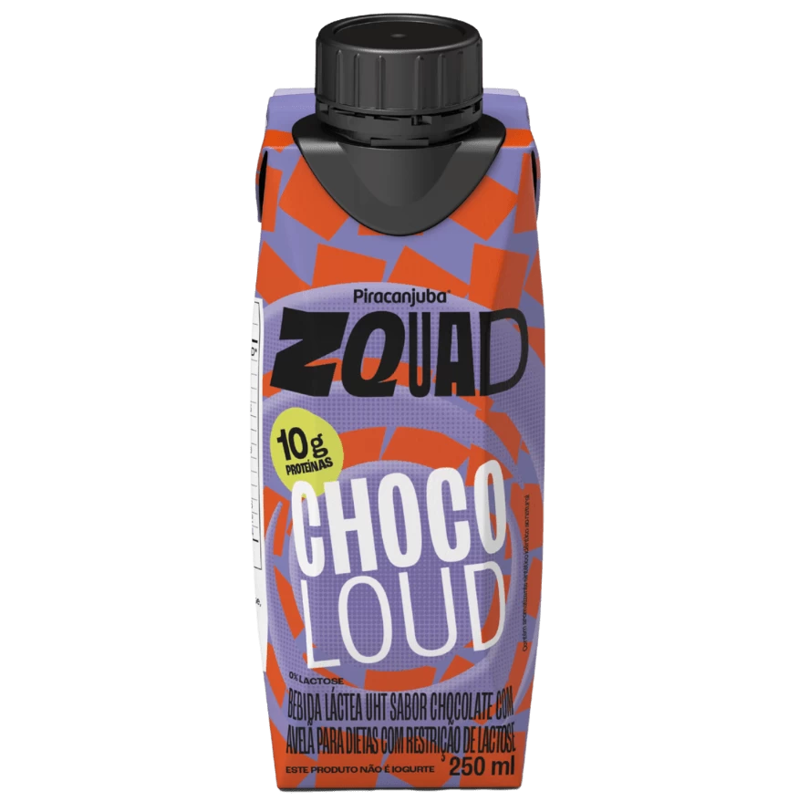 Produto Piracanjuba ZQUAD Choco Loud 250 ml
