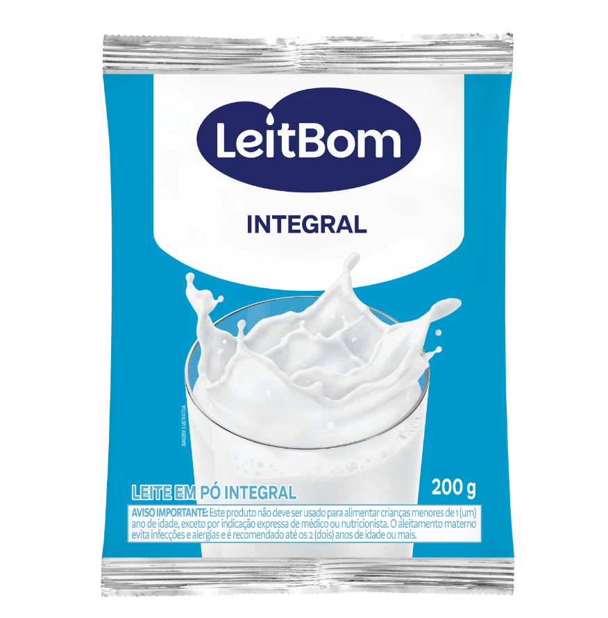 Produto Leite em Pó Integral 200 g