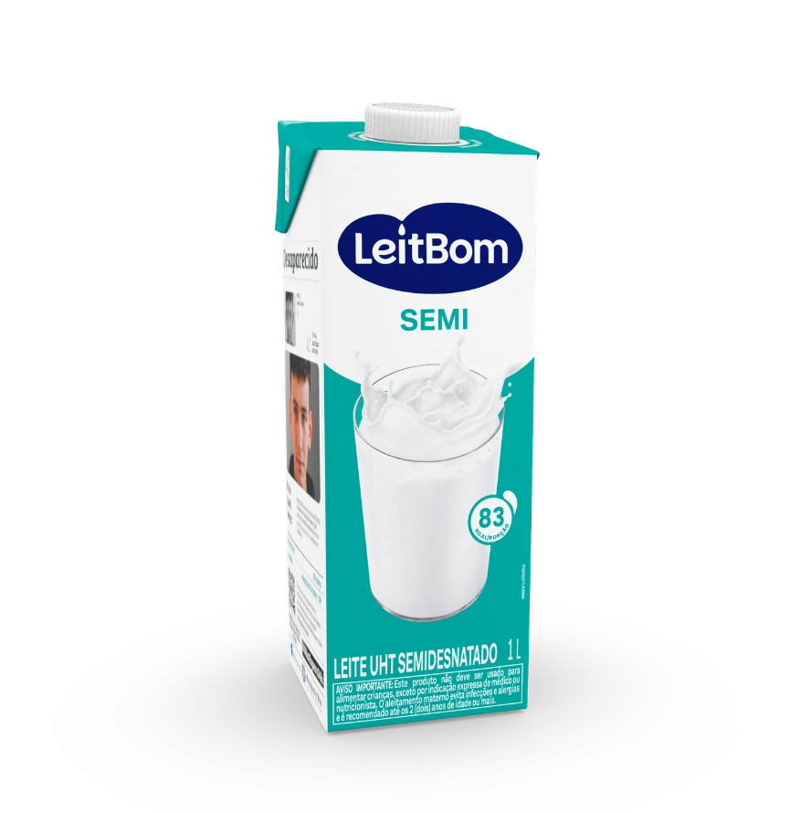Produto Leite Semidesnatado 1L