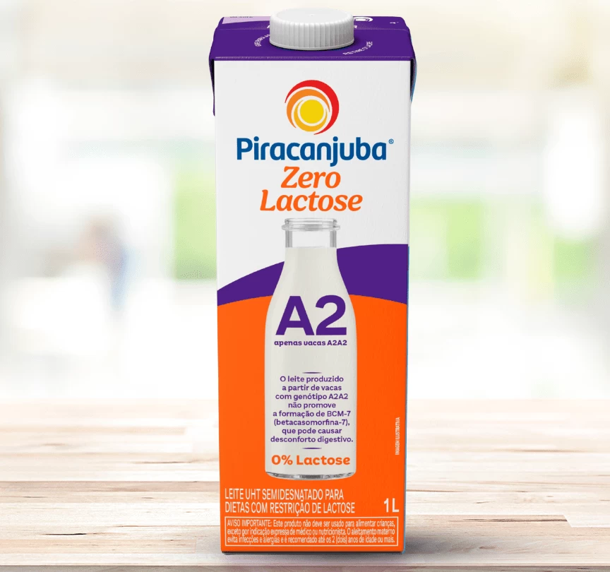 Leite Semidesnatado A2 Zero Lactose Piracanjuba 1L | Piracanjuba Leite Semidesnatado A2 Zero Lactose Piracanjuba 1L | Piracanjuba