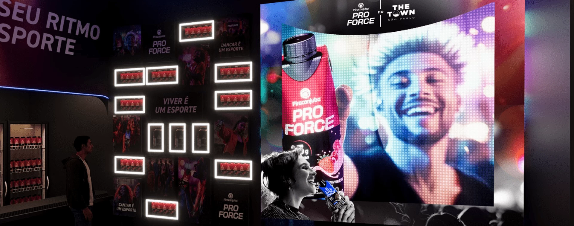 Piracanjuba ProForce é a bebida proteica oficial do The Town 2025