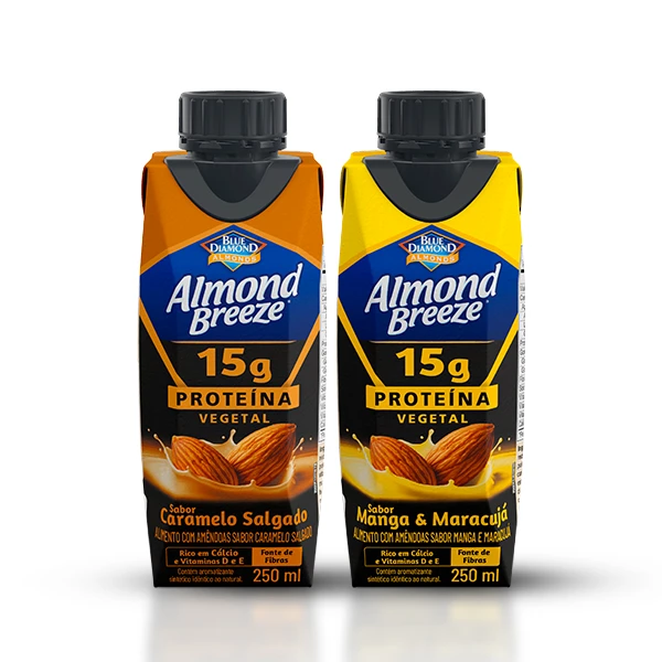 Almond Breeze® lança bebida proteica vegetal com 15g de proteína