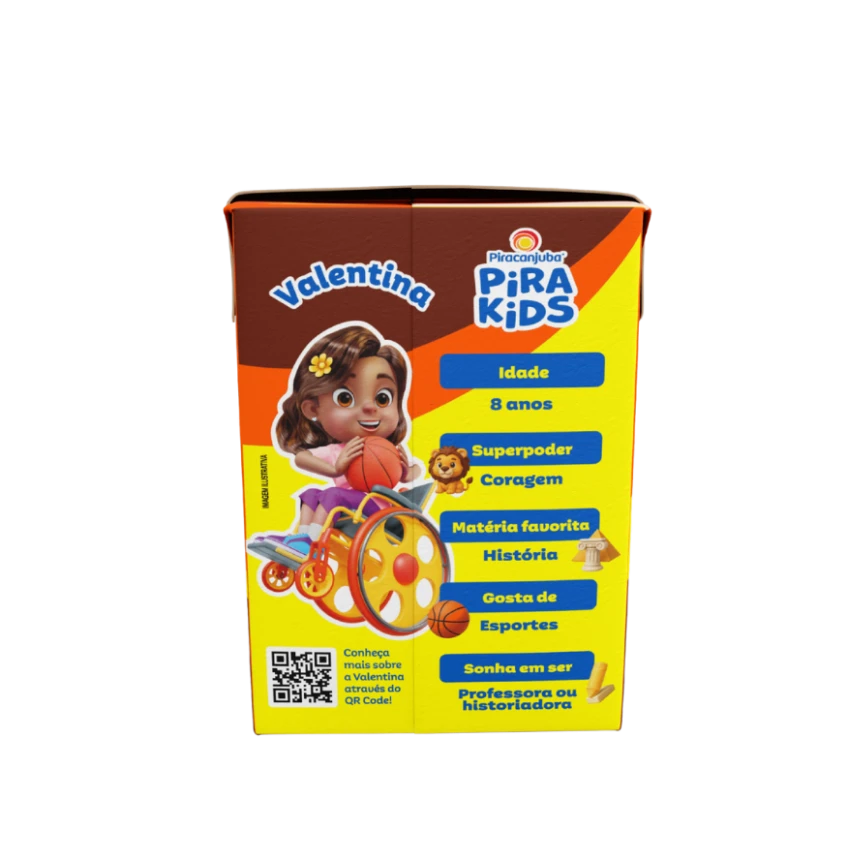 Achocolatado Piracanjuba Pirakids Zero Lactose 200 ml - Flora