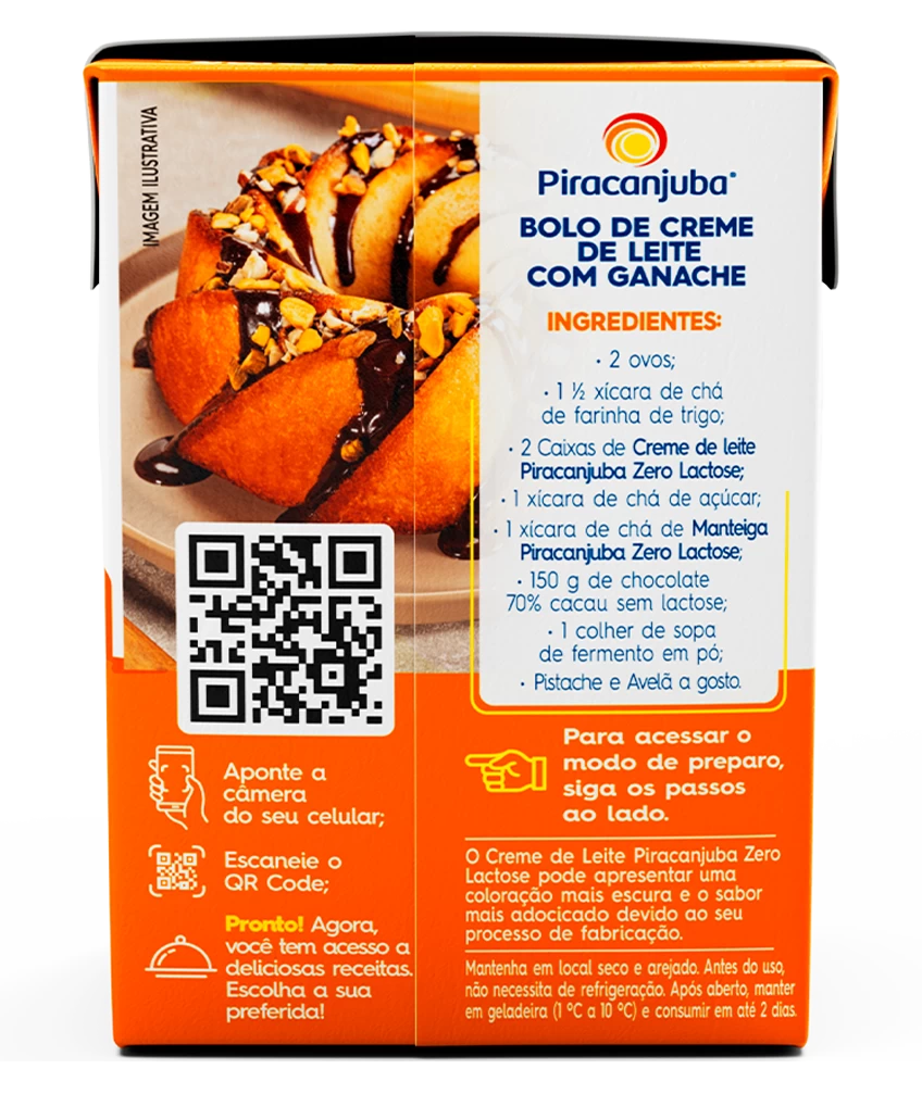 UHT Table Cream Zero Lactose 200g