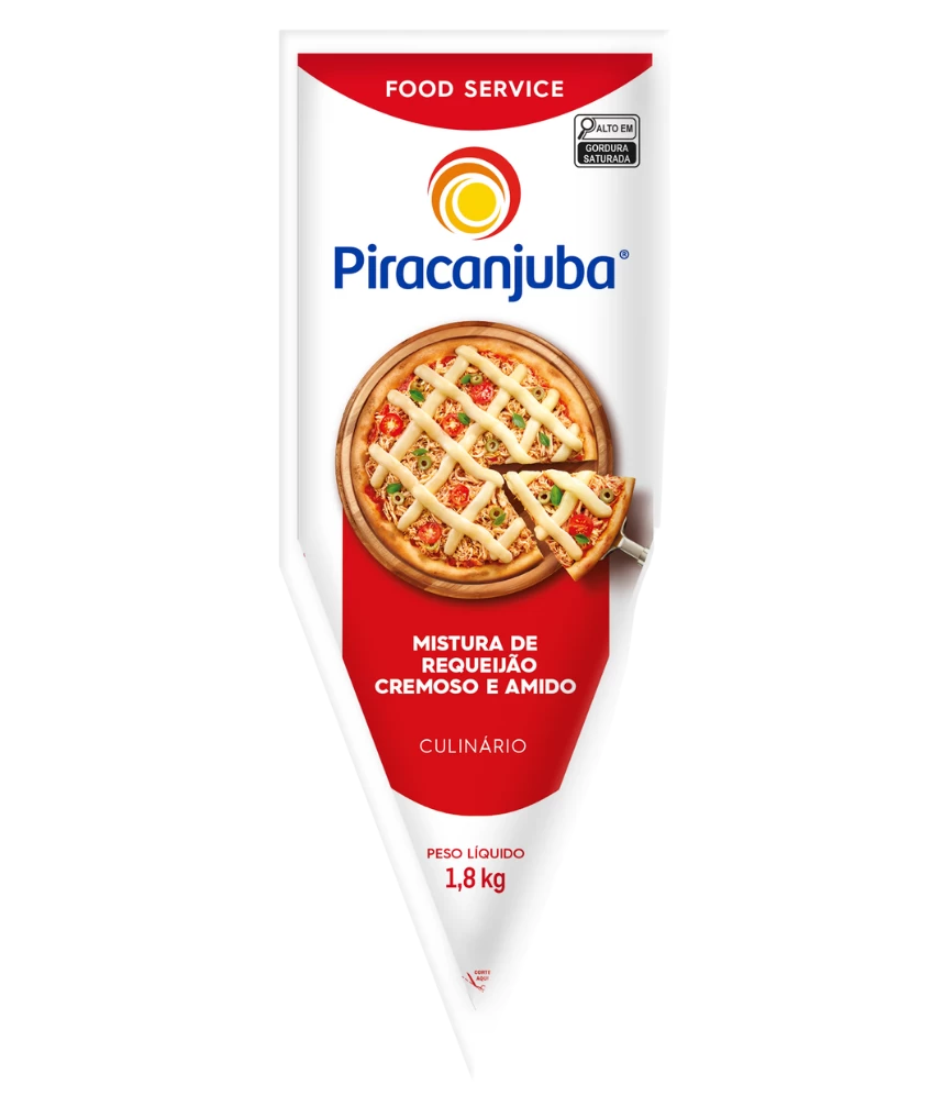 Mistura de Requeijão e Amido Piracanjuba 1,8kg