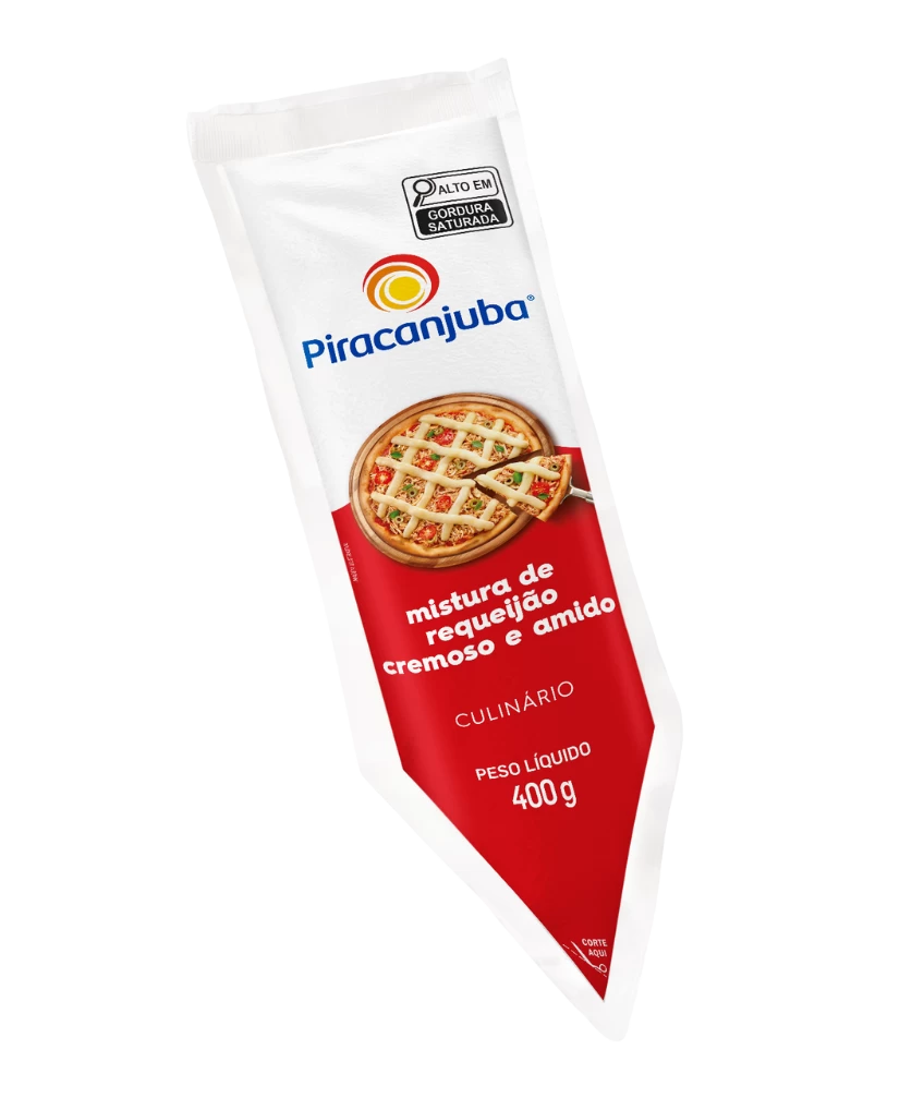 Mistura de Requeijão e Amido Piracanjuba 400g