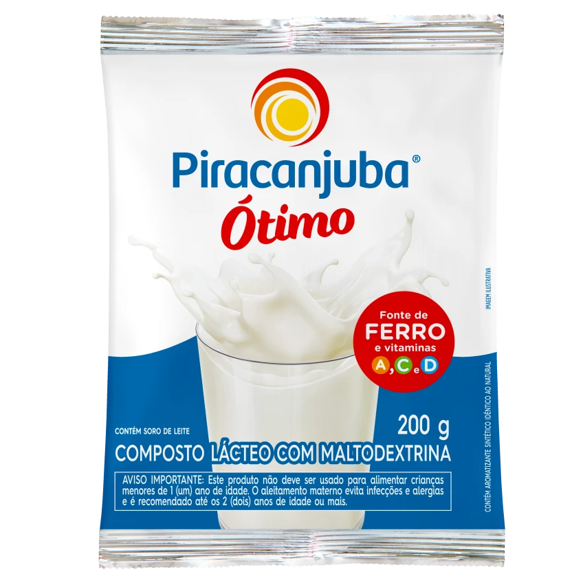 Composto Lácteo com Maltodextrina Piracanjuba Ótimo 200g