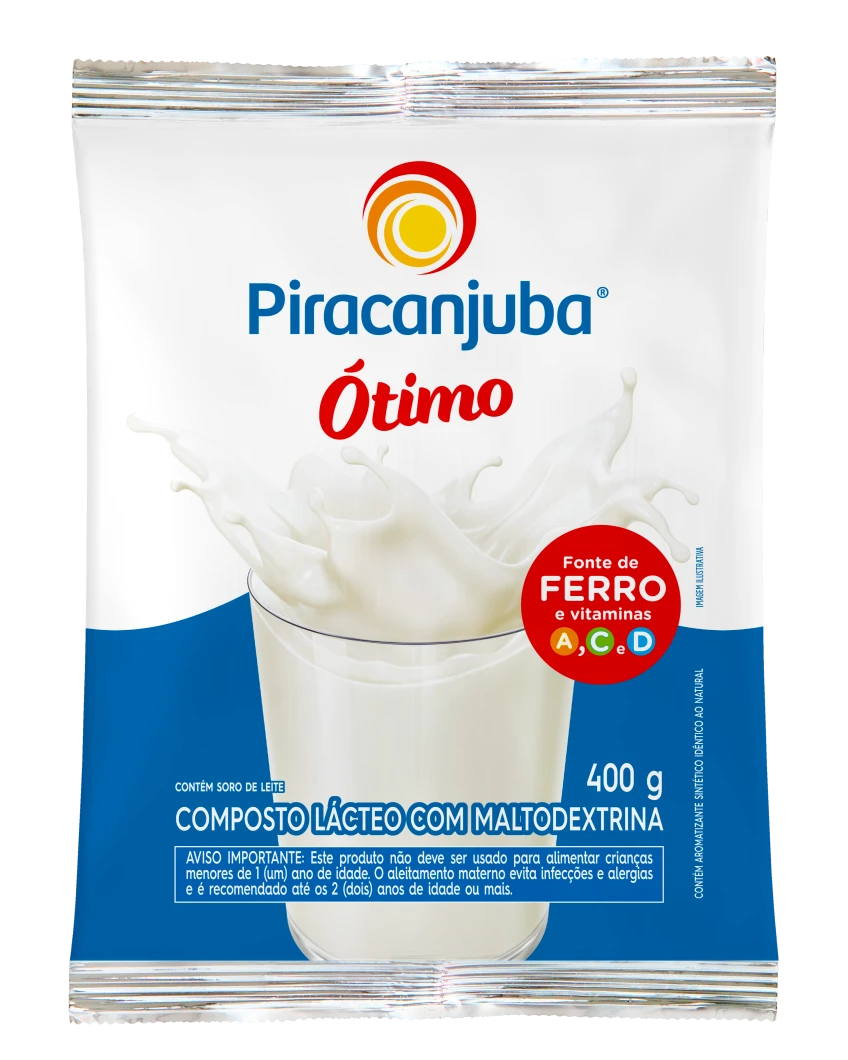 Composto Lácteo com Maltodextrina Piracanjuba Ótimo 400g