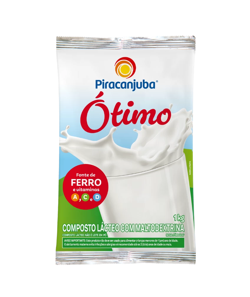 Composto Lácteo com Maltodextrina Piracanjuba Ótimo 1kg