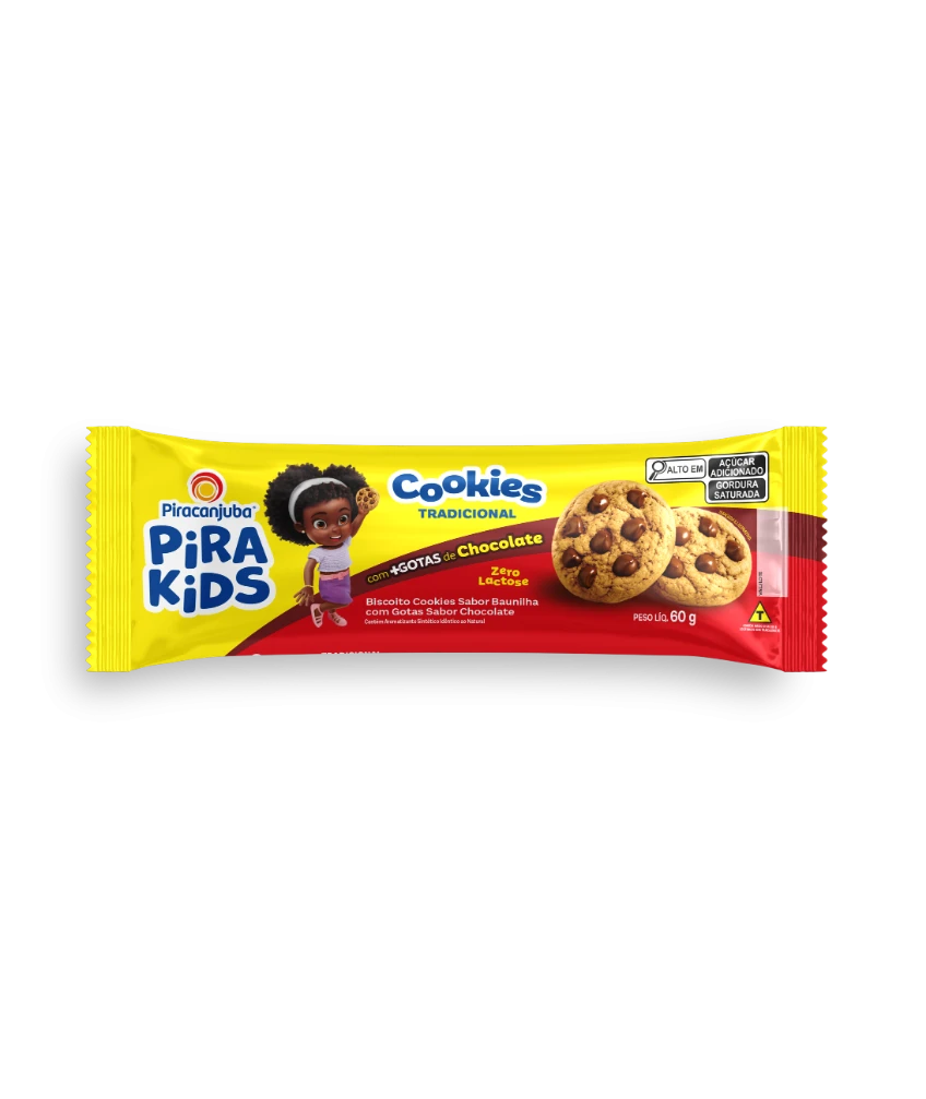 Cookies Piracanjuba Pirakids Tradicional