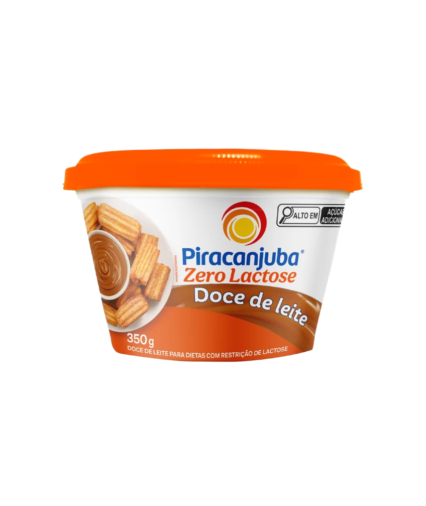Doce de Leite Zero Lactose Piracanjuba 350g