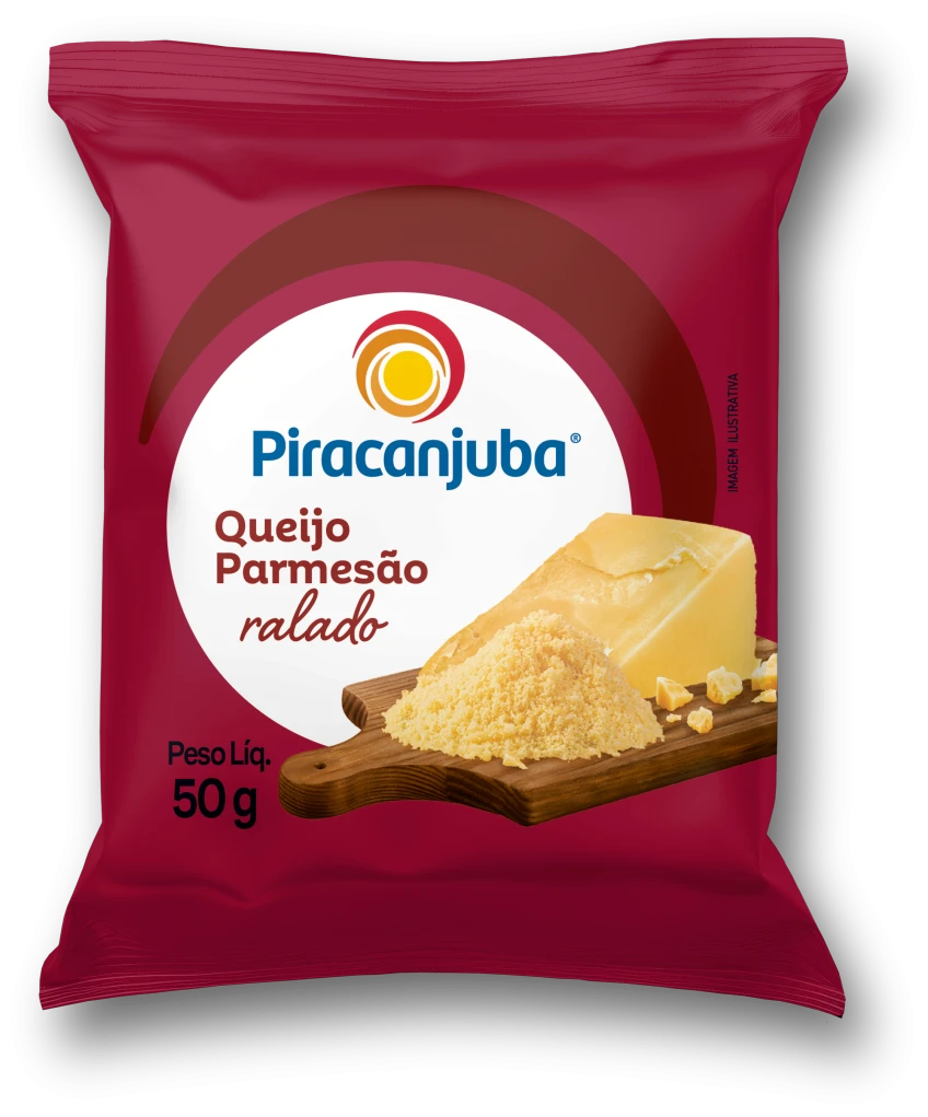 Queijo Parmesão Ralado Piracanjuba 50g