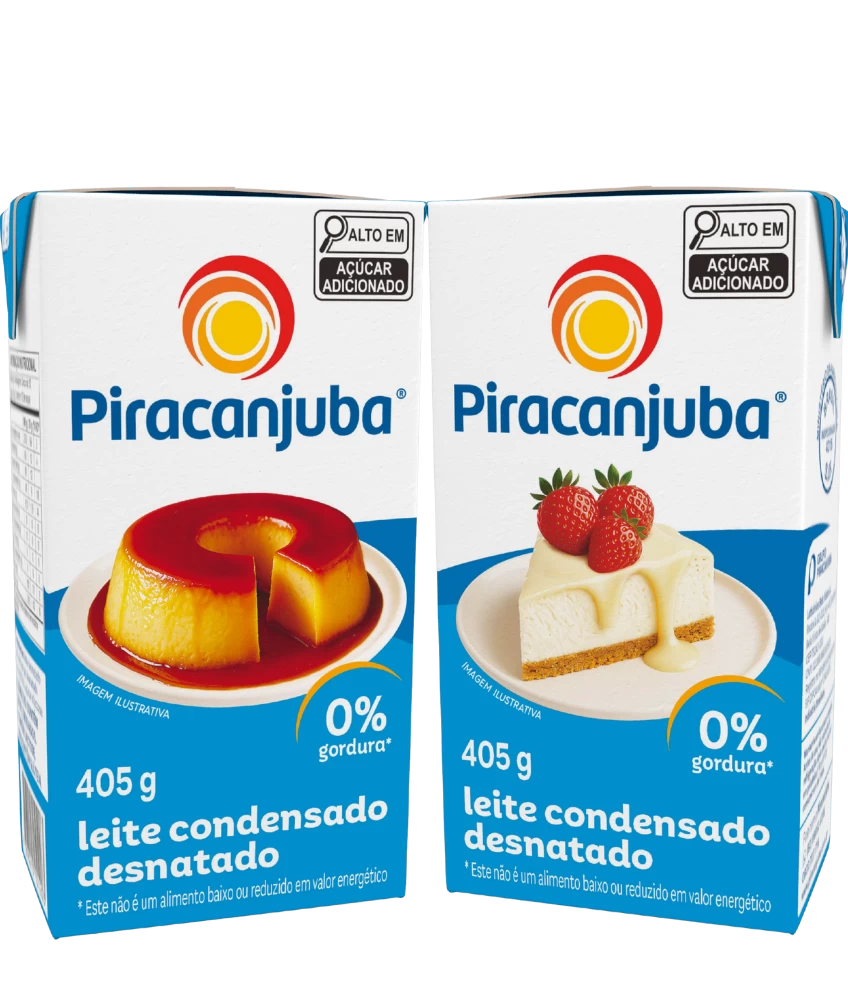 Leite Condensado Light Piracanjuba 395g