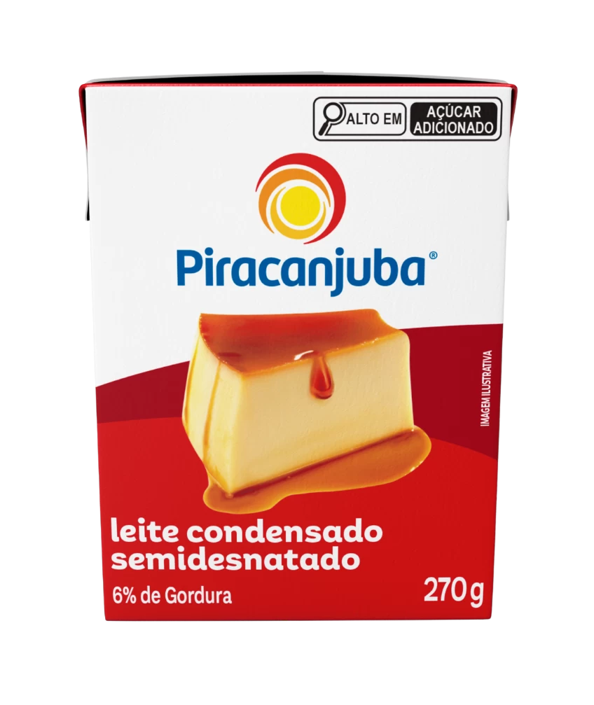 Leche Condensada Semidescremada 270g y 395g