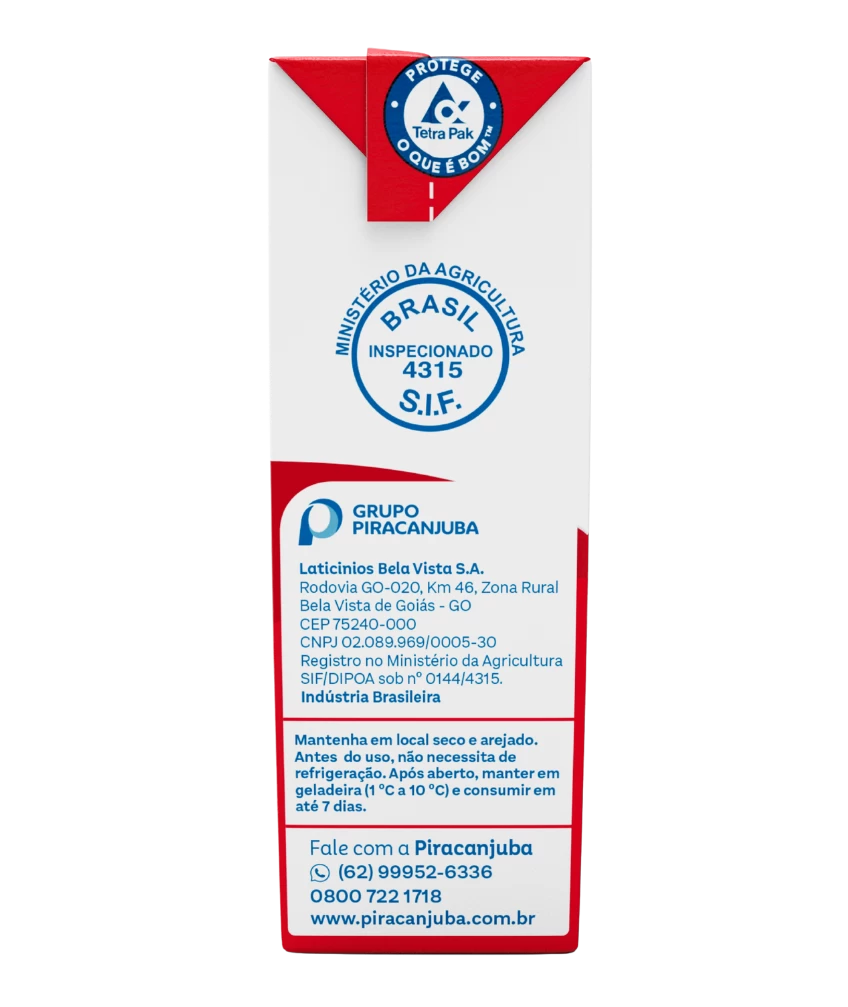 Leite Condensado Semidesnatado Piracanjuba 395g