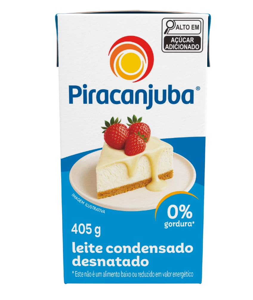 Leite Condensado 0% Gordura Piracanjuba 405g