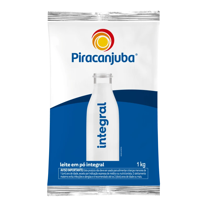 Leite em Pó Integral Piracanjuba 1kg