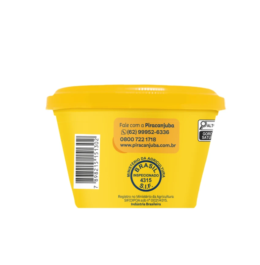 Manteiga com Sal Piracanjuba 200g