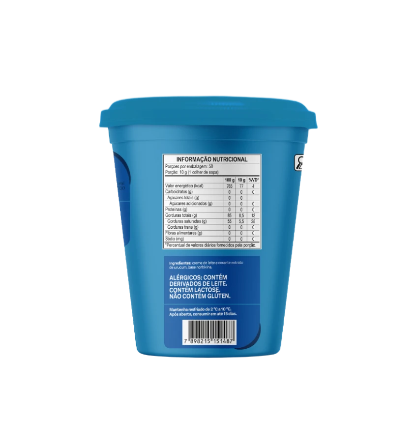 Manteiga sem Sal Piracanjuba 500g