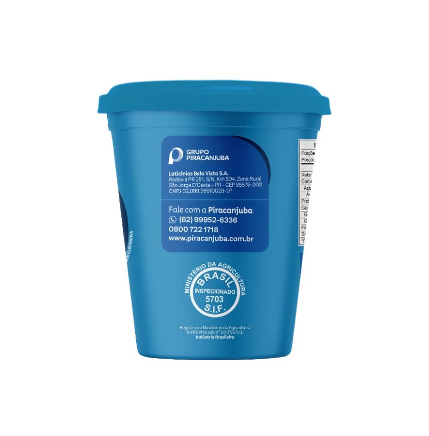 Manteiga sem Sal Piracanjuba 500g