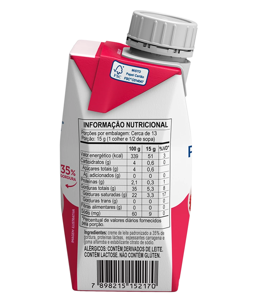 Crema de Leche UHT Bate Chantilly 200g