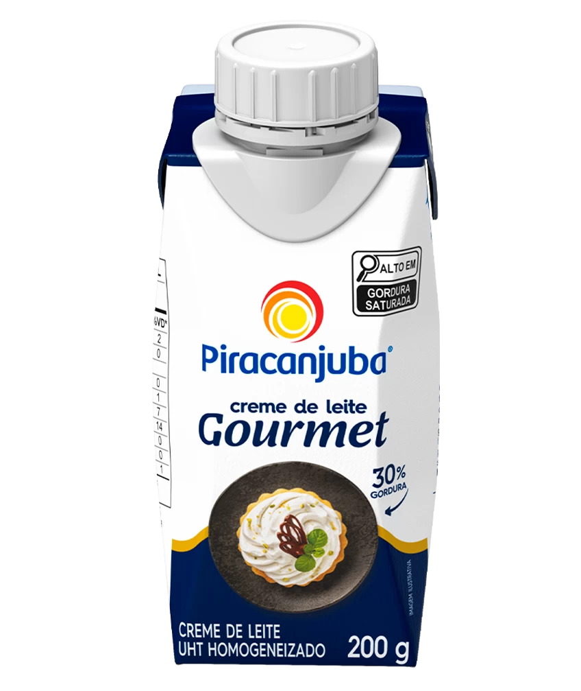 Creme de Leite Gourmet Piracanjuba 200g