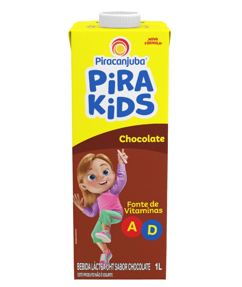 Achocolatado Piracanjuba Pirakids 1L