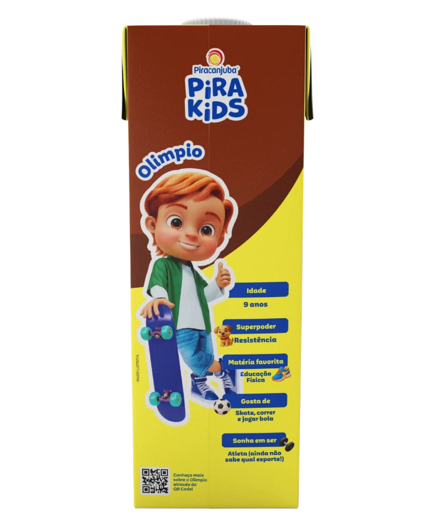 Achocolatado Piracanjuba Pirakids 1L