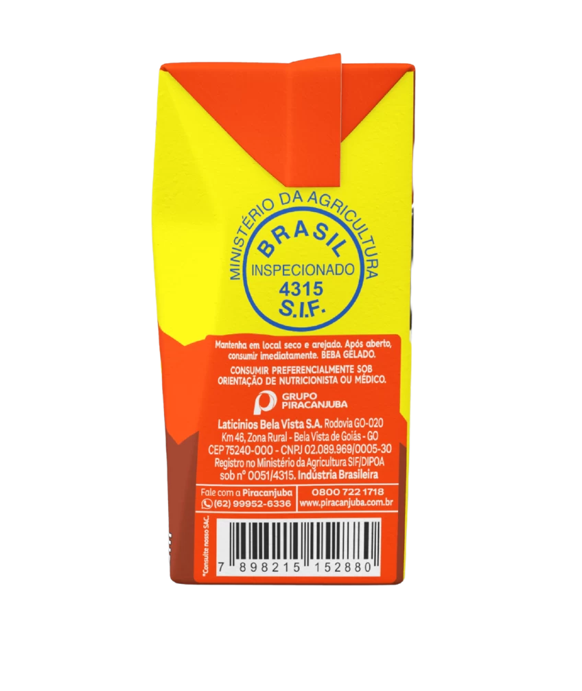 Dairy Drink with Chocolate Flavor Zero Lactose 200ml