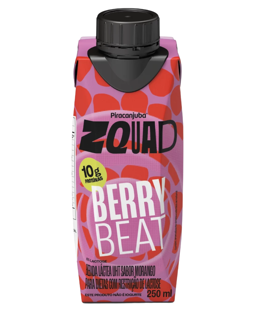 Piracanjuba ZQUAD Berry Beat 250 ml
