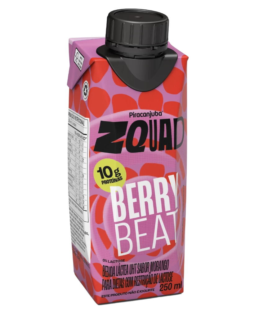 Piracanjuba ZQUAD Berry Beat 250 ml