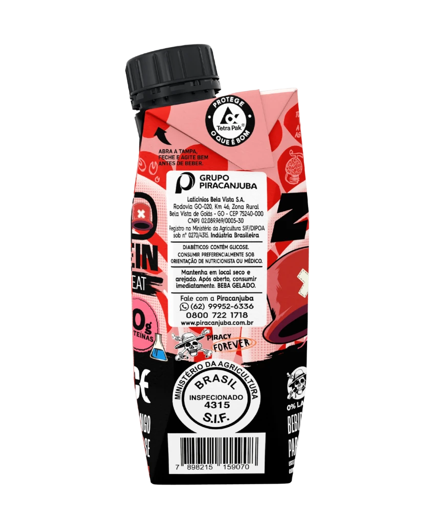 Piracanjuba ZQUAD Berry Beat 250 ml