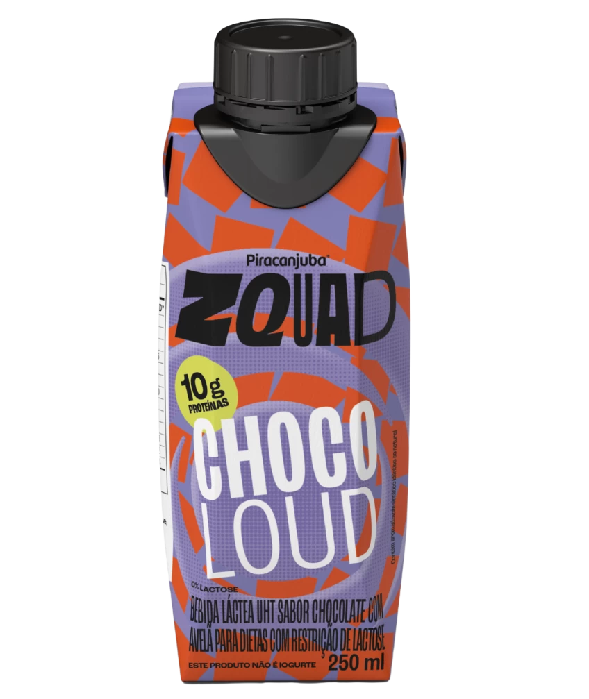 Piracanjuba ZQUAD Choco Loud 250 ml