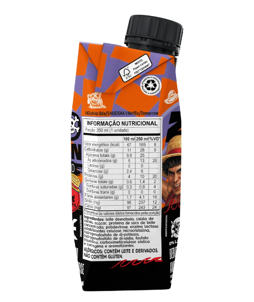 Piracanjuba ZQUAD Choco Loud 250 ml