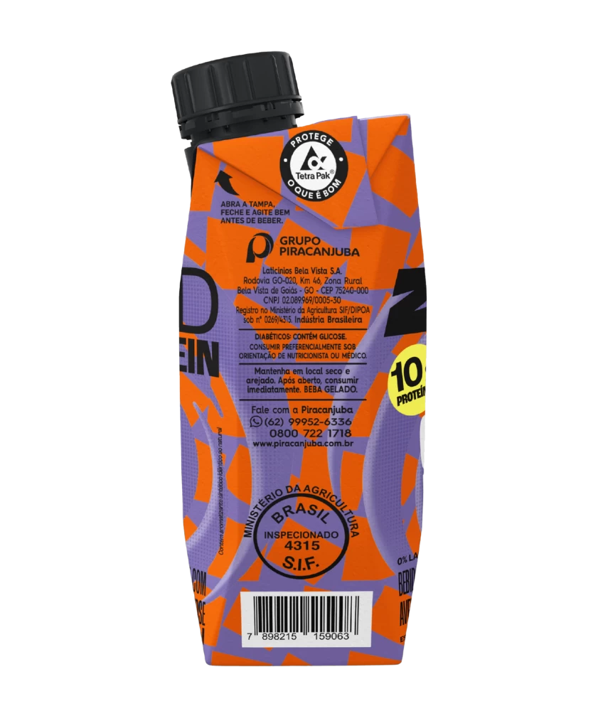 Piracanjuba ZQUAD Choco Loud 250 ml