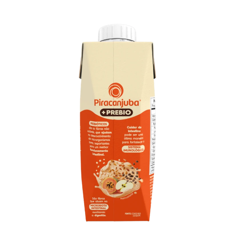 Bebida Láctea com Cereais Piracanjuba Mamão & Maçã 250ml