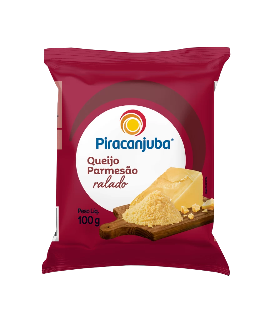Queijo Parmesão Ralado Piracanjuba 100g