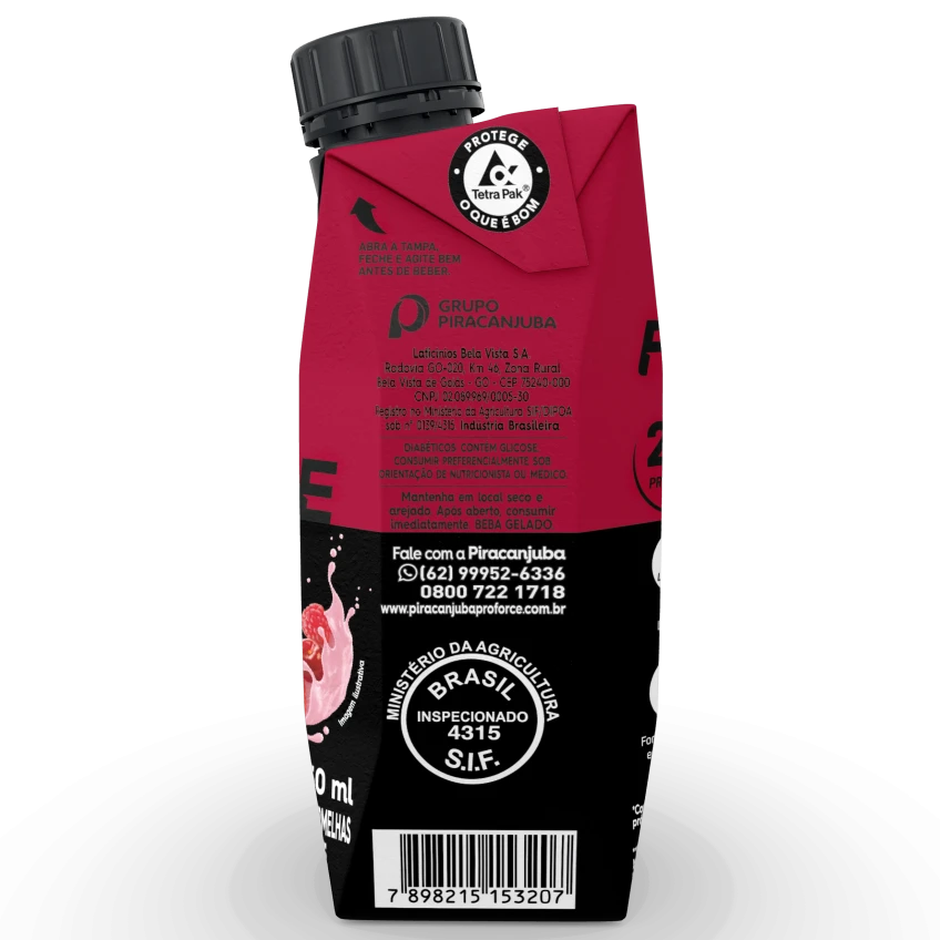 Piracanjuba ProForce Frutas Vermelhas 250ml