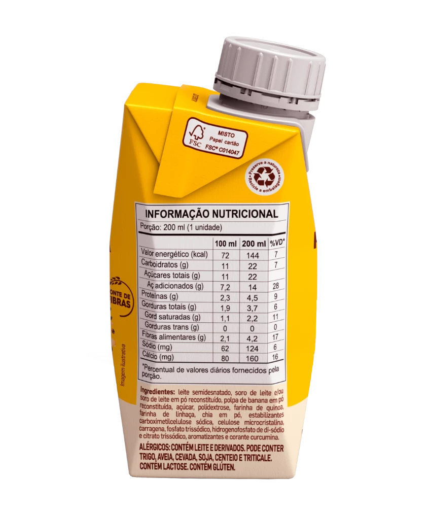 UHT Milk Drink Banana 200ml