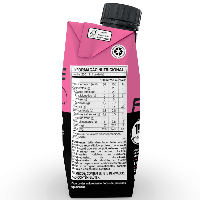 Piracanjuba ProForce Morango 250ml