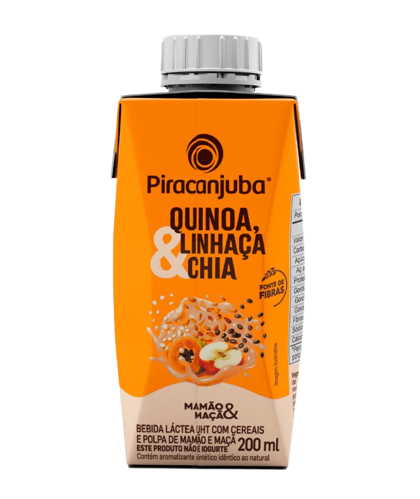 UHT Milk Drink Papaya and Apple 200ml