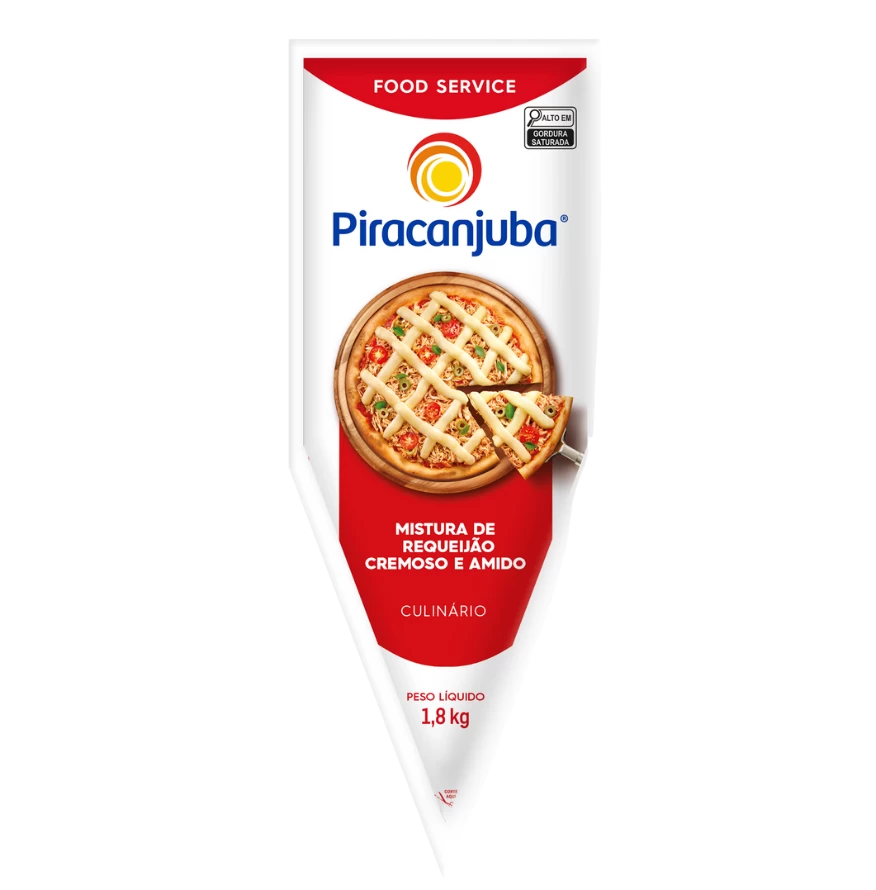 Produto Mistura de Requeijão e Amido Piracanjuba 1,8kg