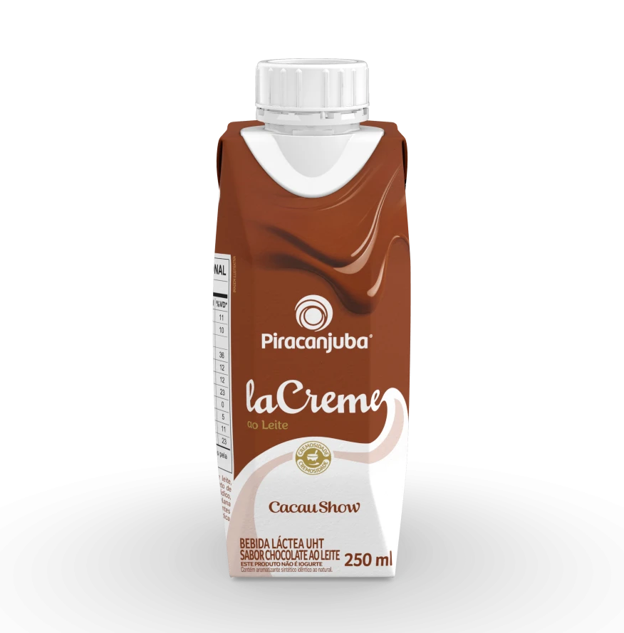 Piracanjuba + Cacau Show La Creme Ao Leite 250ml